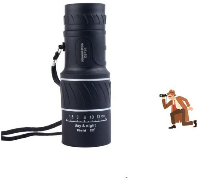 휴대용 40X60 고배율 단안 망원경 여행 등산 낚시 콘서트 또렷한 시야, 4cm