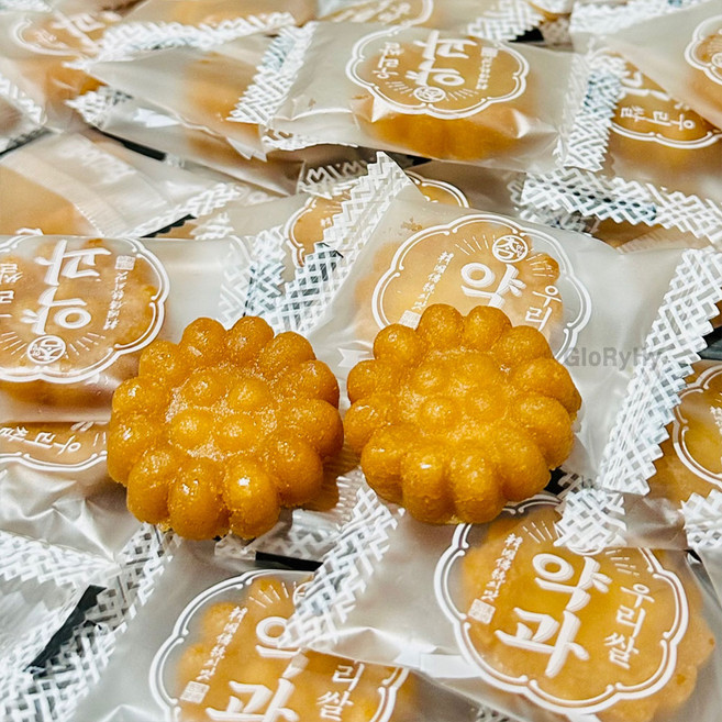 GloRyHy 한국 전통 과자 우리쌀로 만든 간식, 108개, 9g