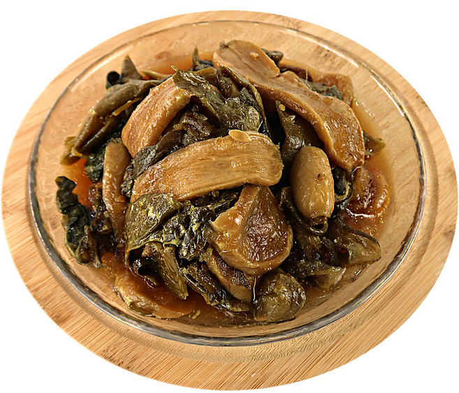 (배터짐) 할머니 손맛 볶은 연변 모듬장아찌 밥도둑(고추 무 깻잎) (일요일&당일발송), 2개, 500g