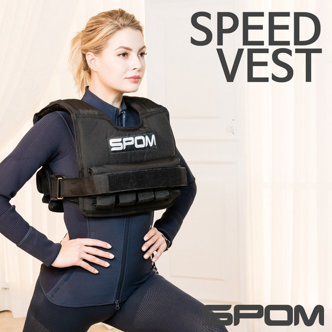 SPOM 스폼 중량조끼 10/20kg 웨이트베스트, 20kg
