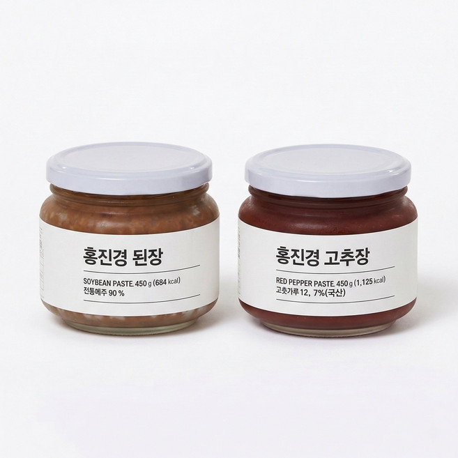 홍진경 된장450g 1개 + 고추장450g 1개, 2개, 450g