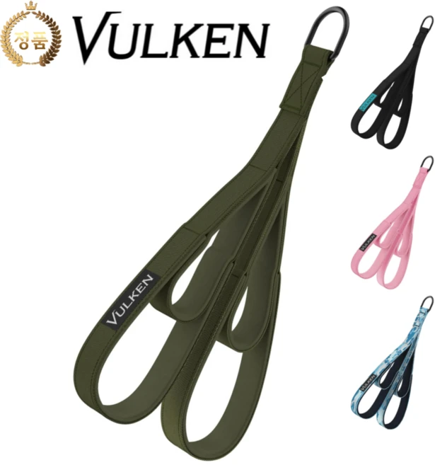 벌켄 그립 삼두 로프 24 & 17 트라이셉스 헬스 케이블 스트랩 본사직수입, 1개, 카키 - 쿠팡