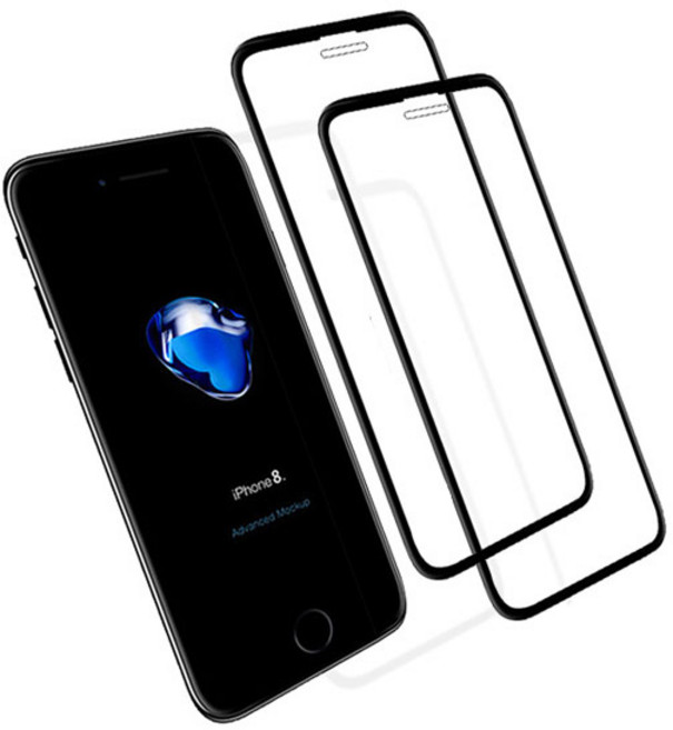 스톤프로텍트 아이폰 풀커버 액정 강화유리 2p, 2개