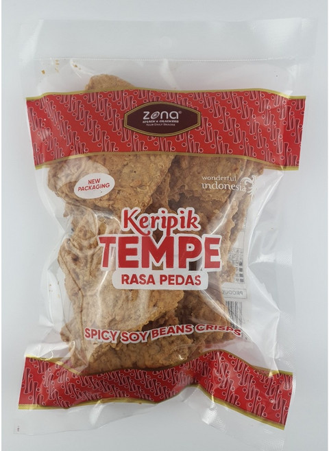 끄리삑 뗌빼 쁘다스 인도네시아 과자 (Indonesian Kribbik Tembepedas) 230g, 1개