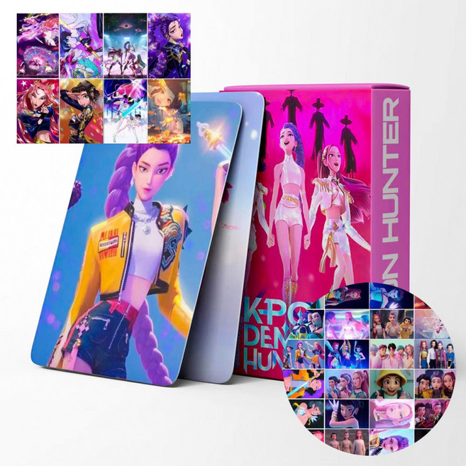 케데헌 카드팩 캐릭터 카드, 1개, E세트