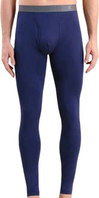 Makone 남성 가을 겨울 순면 노팬티 투인원 속옷 내의 하의