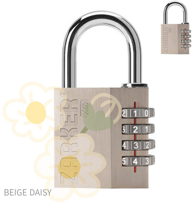 BG 락커잠금장치 X50 다이얼자물쇠, 1개