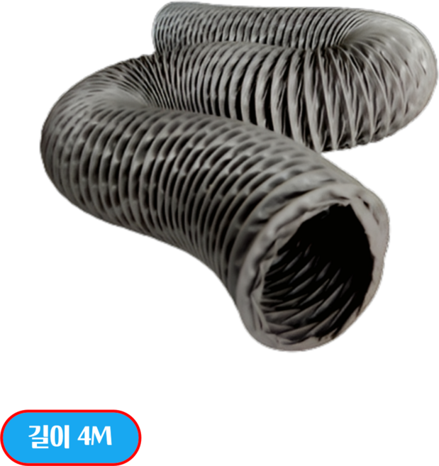 덕트몰 천자바라 주름관 덕트호스 4M, 1개