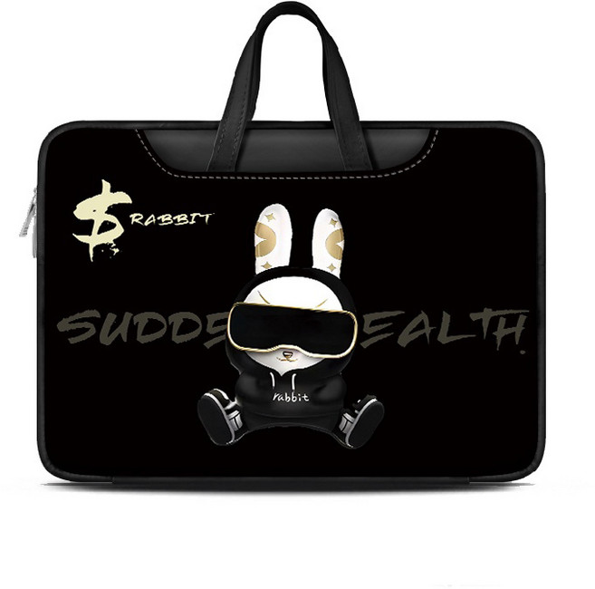 마법의 주머니 트렌드 풀오픈 대용 캐릭터 방수 노트북 핸드백, CC-351, 1개