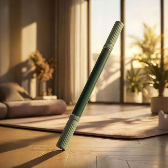 픽잇몰 마사지스틱 종아리마사지스틱 건강보조기구 복부마사지기구, 그린, 1개