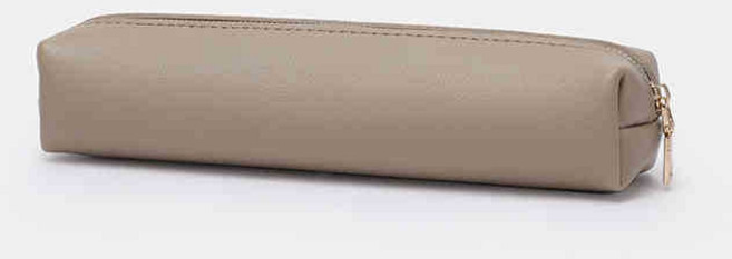 STG 미니 필통 가볍게 들고가는 슬림필통, 1개, 브라운