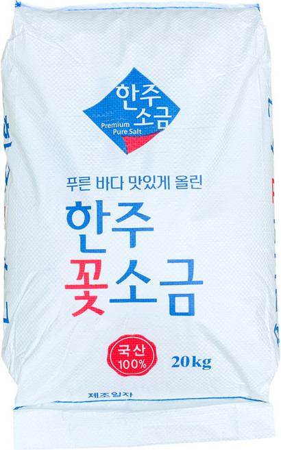 한주 꽃소금 20kg, 1개