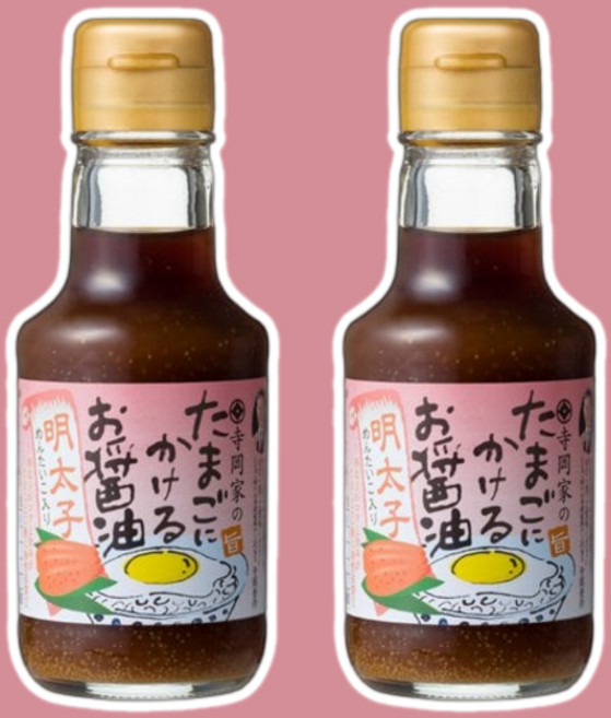 테라오카 가문의 명란 간장, 2개, 150ml