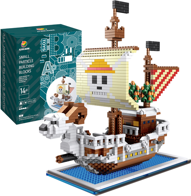 [알꿀밤-나노블럭-해적] Z빅 고잉메리호, 1개