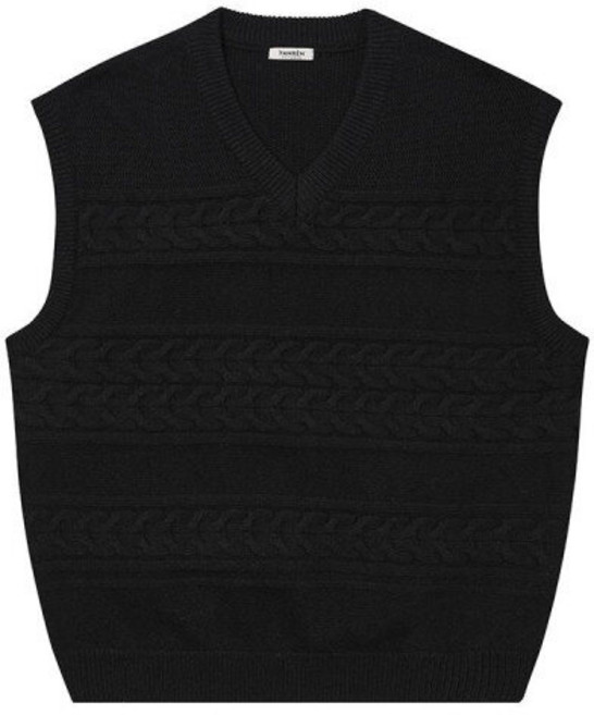 파렌하이트 23F/W 케이블 v넥 베스트 2color (FHUCH8108)_DJ