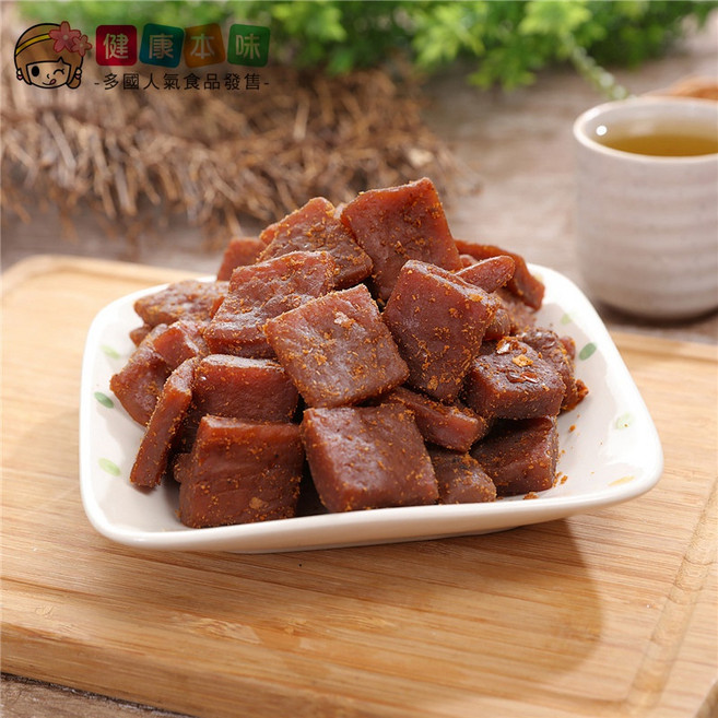 健康本味 台灣 300g, 1個, 香辣小方豆干(純素), 250g