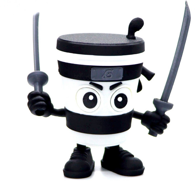 카푸치노 아사시노 닌자 밈 캐릭터 모형 피규어 10cm 꿈꾸는다락방, 1개