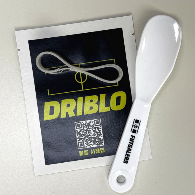 드리블로 DRIBLO 캥거루가죽 천연가죽 축구화 풋살화 앞코 벌어짐 터짐 찢어짐 덧댐 보호 필름 미니주걱 포함, 1개, 투명