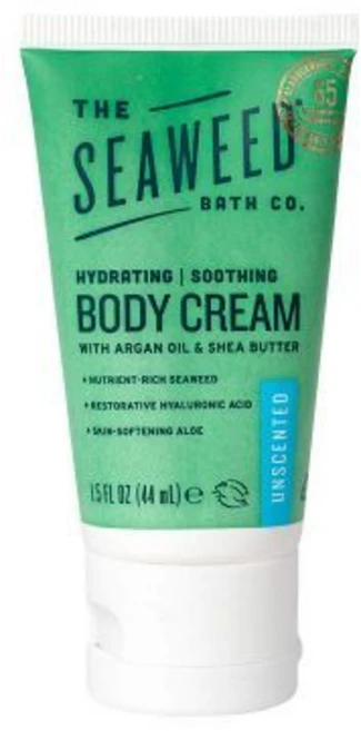 해조류탕 주식회사. 보습 바디 크림 1.5온스 무향 영양이 풍부한 해조류 코코넛 오일 알로에 비건 파라벤 황산염 프리, Body Cream, 1.5 Ounce (Pack of 1), 1개 - 쿠팡