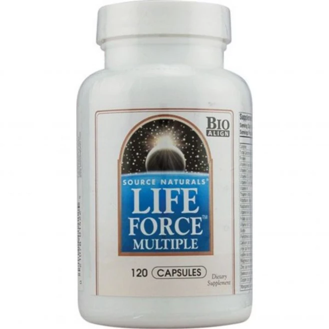 Source Naturals Life Force Multiple with Iron -- 120 Capsules, 1개, 1개 - 쿠팡