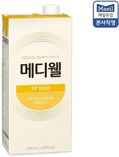 메디웰 메디웰 테트라 TF (1000ml x 10팩) 환자식 식사대용, 1L, 10개
