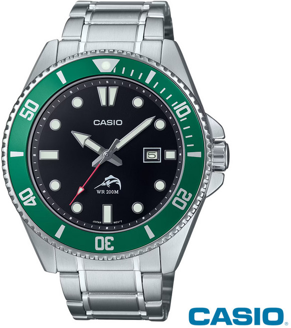 [정품]국내발송 카시오시계 CASIO MDV-106DD-1A3 카시오 녹새치 다이버 남성메탈시계 20기압방수 시계선물
