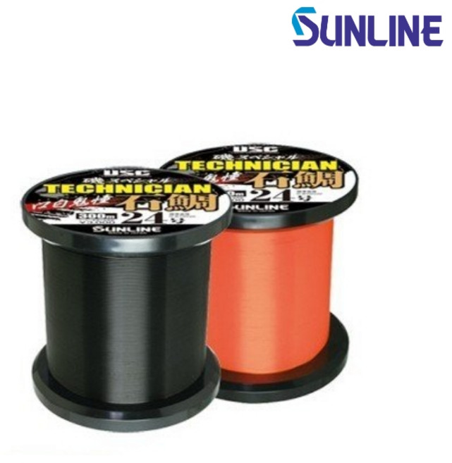 선라인 돌돔 원투 낚시 줄 이소 스페셜 테크니션 구백귀동 오렌지 300m 24, 24호-529520