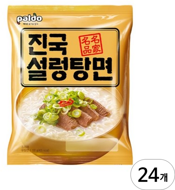 팔도 진국 설렁탕면 100g, 24개