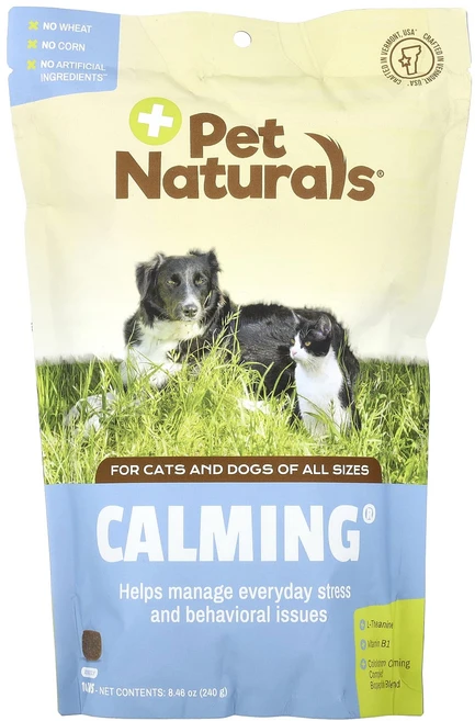 Pet Naturals 카밍 반려견 및 반려묘용 츄어블정 160개 240g(8.46oz), Pet Naturals 카밍 반려견 및..., 1개 - 쿠팡