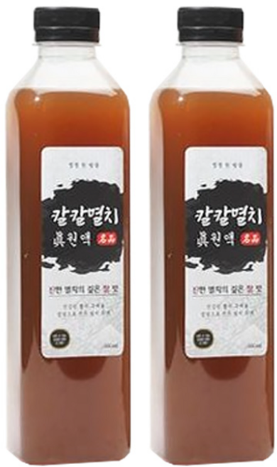 칼멸치진원액 500ml 2개입, 1개, 1L