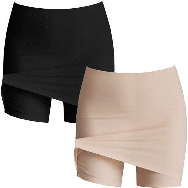 판도라by비비안 Y존 커버 심리스 누디 속치마바지 2종 세트