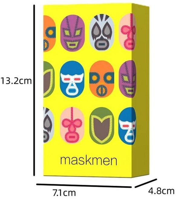 전략 보드 게임 베니스 기념품 트롤 맨 드롭올터 타운 등나무 다섯 스카우트 카드 가족, 색상: 7. maskmen, 1개
