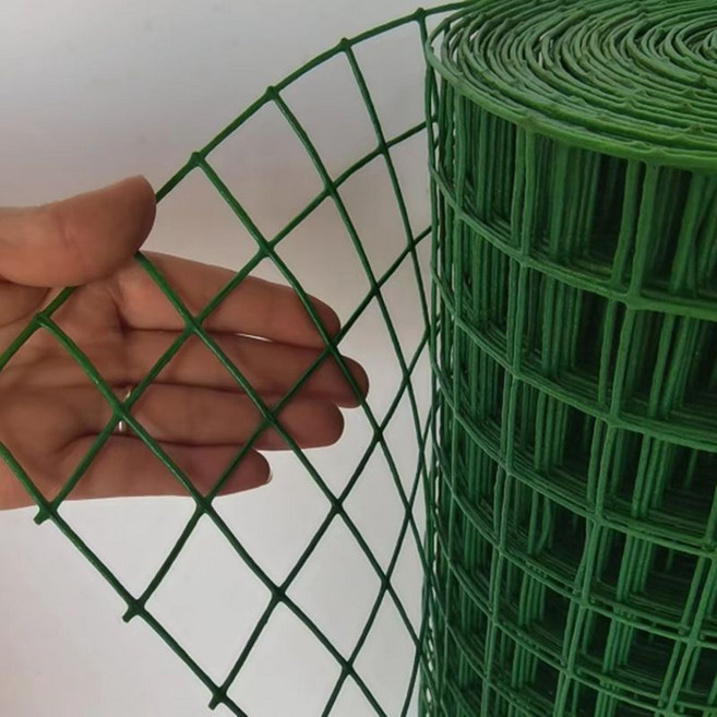 능형망 PVC코팅 철망 30M 울타리 휀스 양계망 울타리망 닭장망 축사 그물망, 높이1.5m구멍3cm길이30m강화, 1개