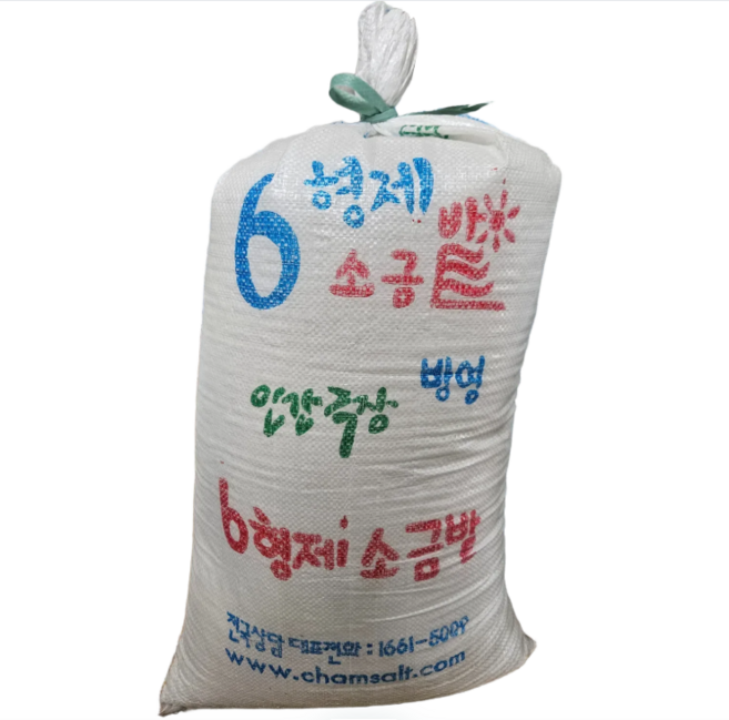 22년산 간수 쏙 빠진 신안 육형제 천일염 소금밭 20kg, 1개
