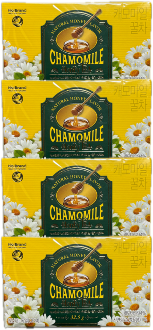노브랜드 캐모마일 꿀차, 1.3g, 25개입, 4개