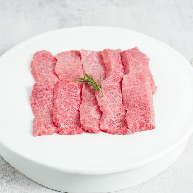우마왕 한우 꽃갈비살 1++ 구이용 갈비살, 200g, 1개