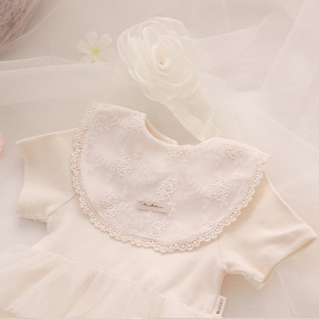 [출산백일선물] 우이동금손 로라 레이스 3종선물세트 (선물포장)