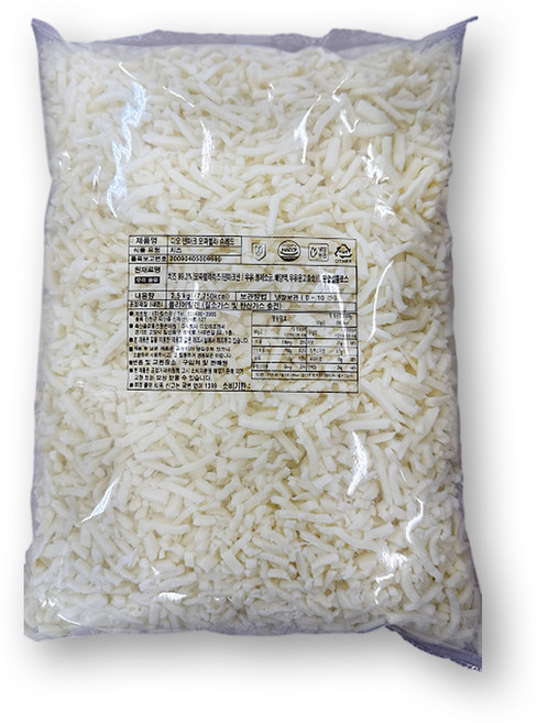 디오 덴마크 모짜렐라 슈레드 2.5kg 냉장, 1개