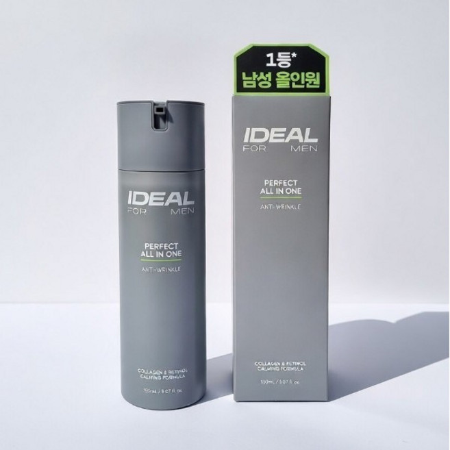 [정품] 아이디얼포맨 퍼펙트 올인원 촉촉한 수분 콜라겐 피부탄력 피부속 보습 150ml, 1개