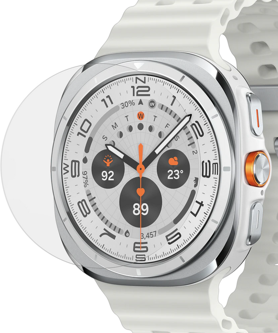 1+1 갤럭시 워치8 호환 강화유리 보호필름, 1개, 강화유리47mm