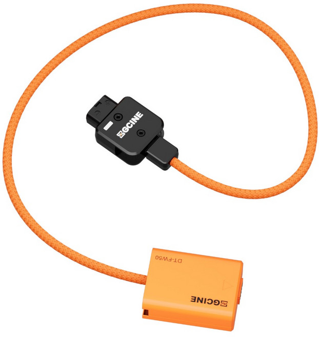 ZGCINE 影小能 TypeC 假電池 適用於索尼相機 ZVE10 A7S2 a6500 a6400, 1個, D-TAP TO FW50