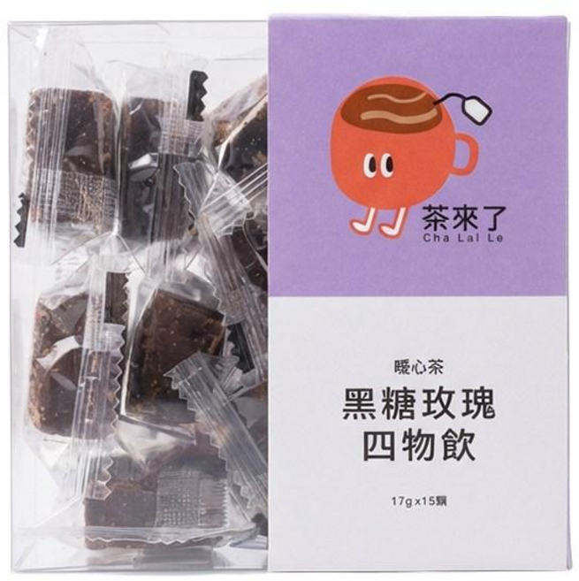 茶來了 暖心黑糖玫瑰四物飲, 1個, 黑糖玫瑰四物飲