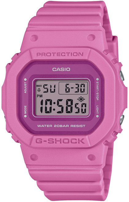 CASIO 卡西歐 G-SHOCK POWER 20BAR 女性運動手錶 GMD-S5610PP-4JF