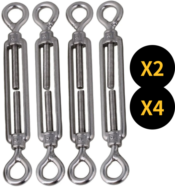 아이맥스몰 스텐 턴버클 와이어 로프 장력조절 아이타입 서스 sus 304, 4개