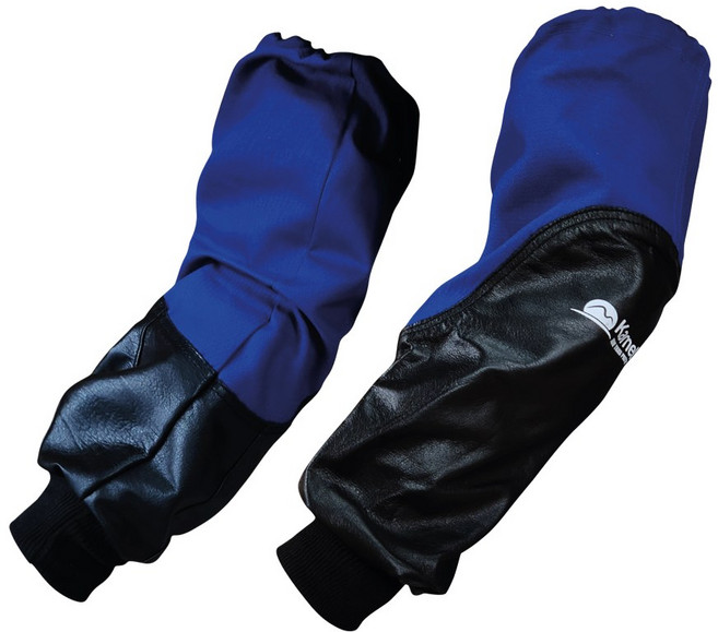 카멜로 방염면 용접토시 안전 용접용 작업 보호용 용접용품 AS-3, 블루, 1세트