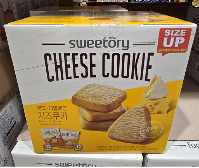 체다치즈쿠키 12봉 까망베르치즈쿠키 12봉, 1.44kg, 1개