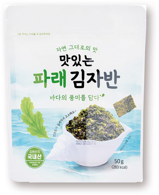 맛있는 파래 김자반, 1개, 50g