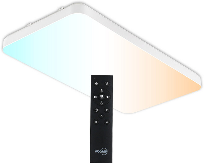 LED 거실등 방등 조명 60W 색변환 색조절 플리커프리, (장수)슬림베젤(스마트)거실등_60W