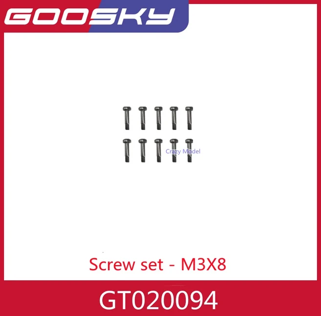 GOOSKY Legend RS5 헬리콥터 원래 예비 부품 3-4, 10 GT020094