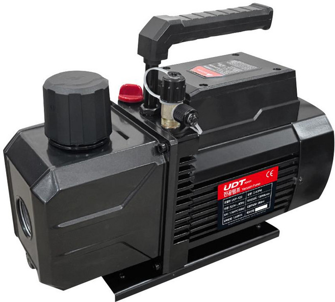 UDT전동 진공펌프 UVP-120 1단 1/4HP, 1개